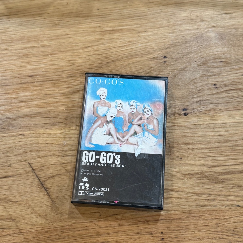 Go-Go's Beauty and the Beat Cassette‎ Tape 1981 IRS CS-70021 New Wave Pop Rock